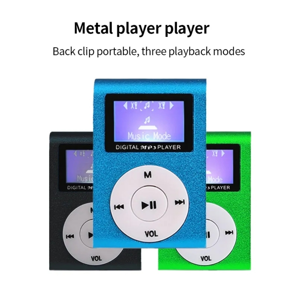 Random color mp3 with screen music player